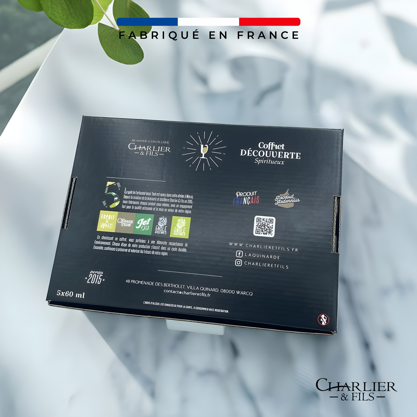 Coffret Découverte Spiritueux - Photo de dos