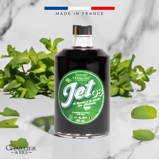 Liqueur de menthe Jet 08